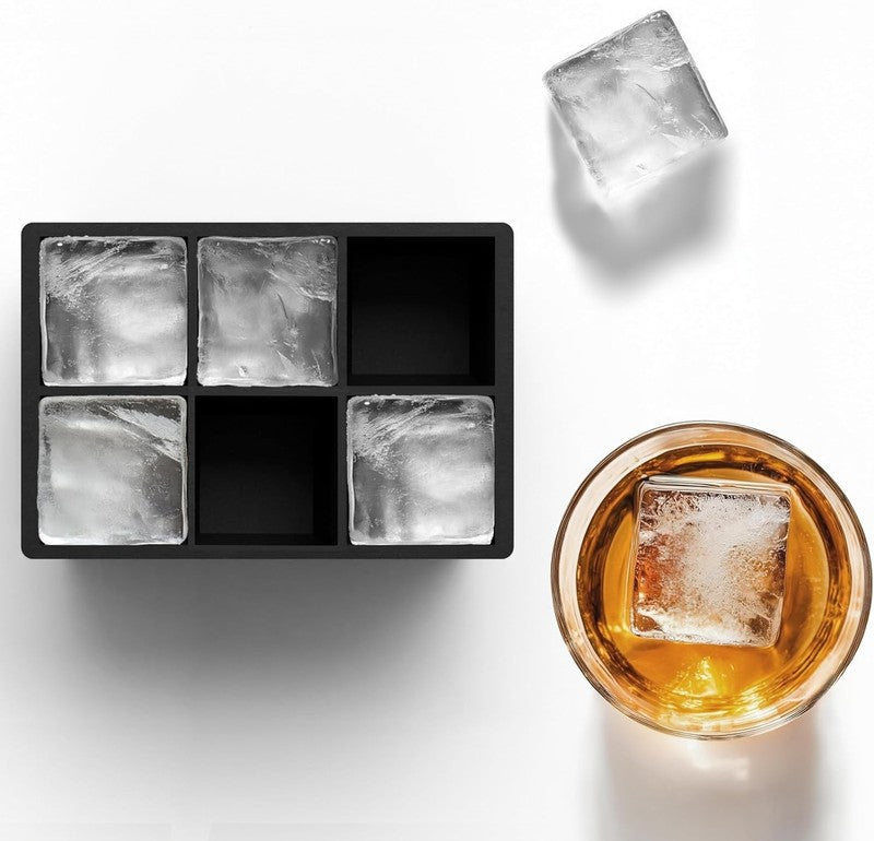 Silicone Ice Cube Trays – Large Silicone Molds for 2 Inch Ice Cubes and Spheres 3