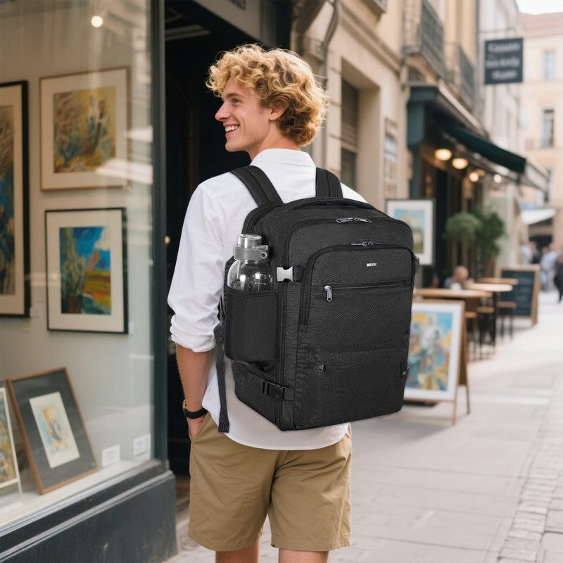 Business Travel Backpack Fits 17 Inch Laptop for Personal Item Bag 18X14X8 Clams7