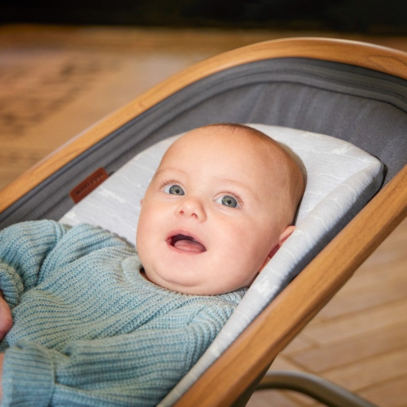 Kori 2-In-1 Infant Rocker, on Safari Gray8