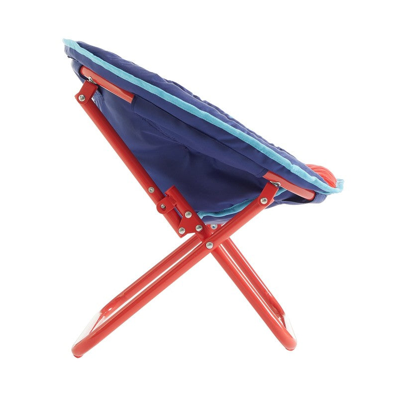 S Paw Patrol 19" Toddler Mini Saucer Chair, Blue Polyester3