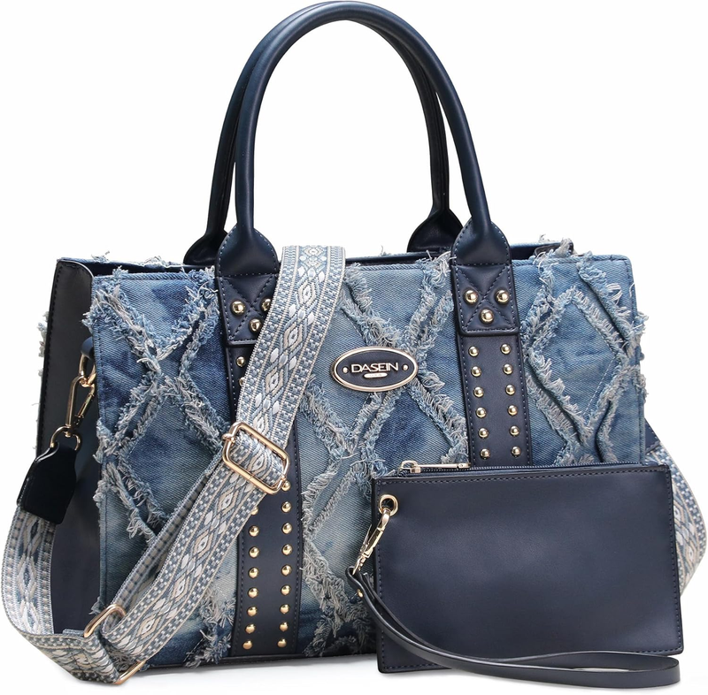 3Pc Women’s Handbag Set Tote Satchel Shoulder Top Handle Purse Wallet10