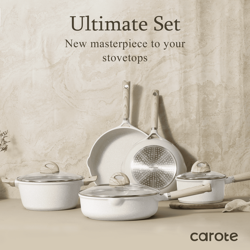 21Pcs Pots and Pans Set Non Stick, Cookware Set Induction Ready, Kitchen Cooking4
