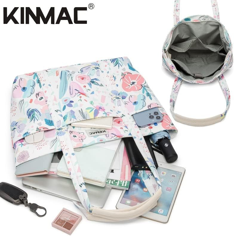 Women Laptop Tote Bag 15.6" Work Office Top Handle Handbag Travel2