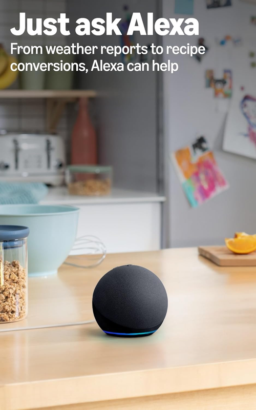 Echo Dot Alexa Smart Speaker Vibrant Sound Bedroom Office Deep Sea Blue7