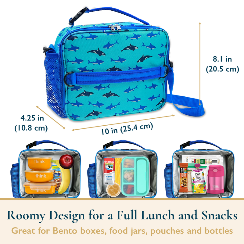 Lunch Bag for Kids – Insulated Lunch Box for Girls and Boys, Cute Reusable Coole8