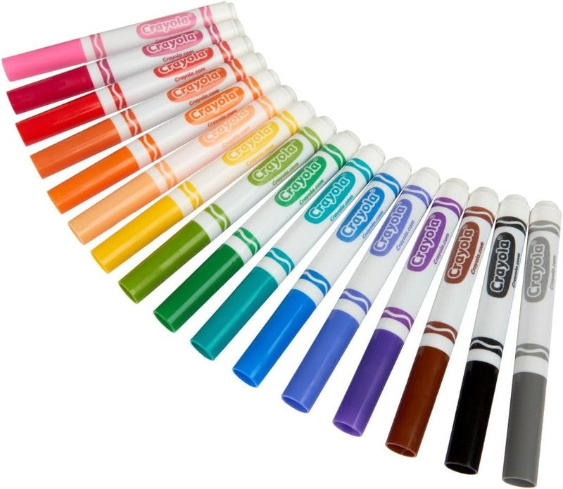 Bulk Broad Line Markers Classpack (256 Ct) - Essential School Art Supplies3