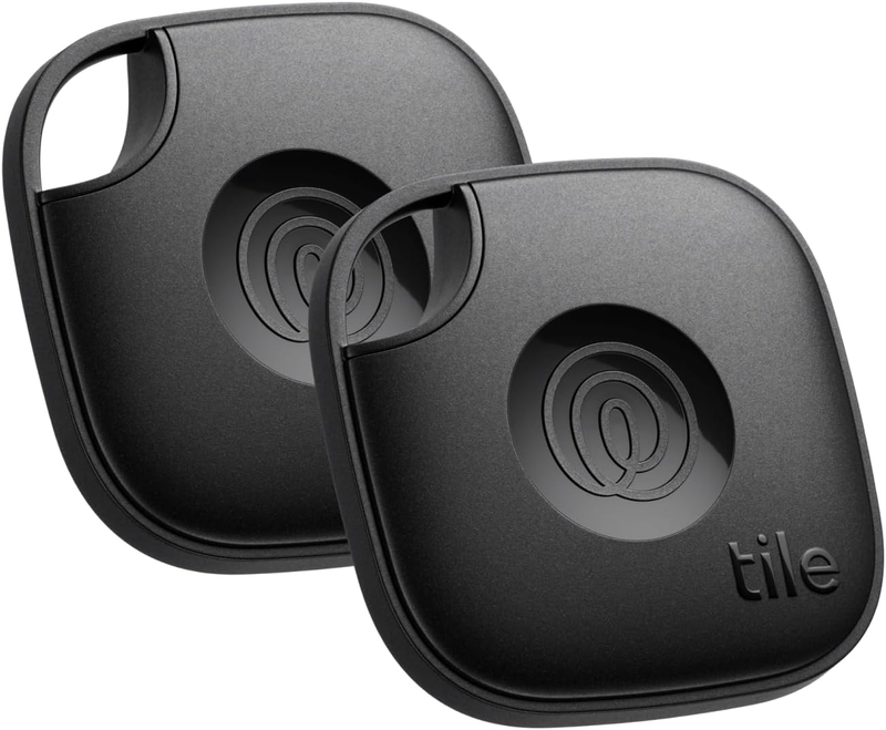 Bluetooth Tracker Tile Key Finder Item Locator iOS Android 2 Pack Black9