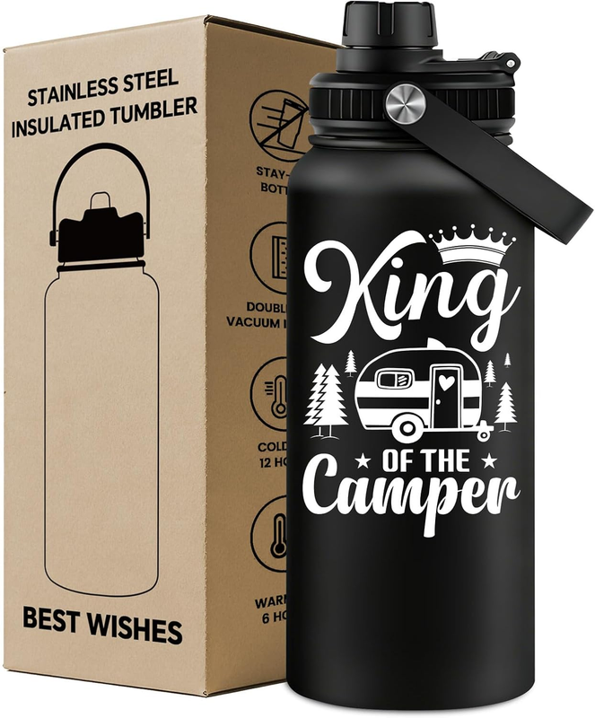 32oz Baseball Water Bottle Stainless Steel Vacuum Insulated Travel Tumbler11
