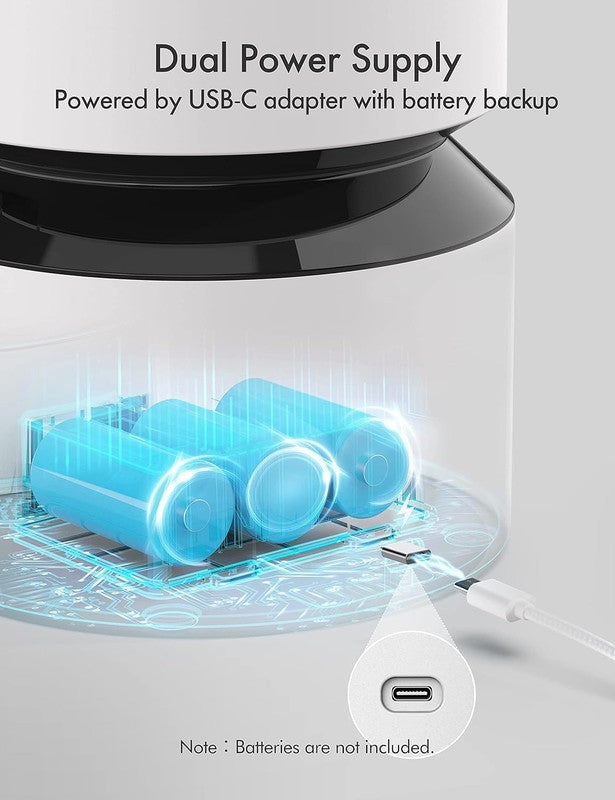Automatic Cat Feeder, Timed Pet Food Dispenser for Cats Dogs, 6 Meal Daily White8