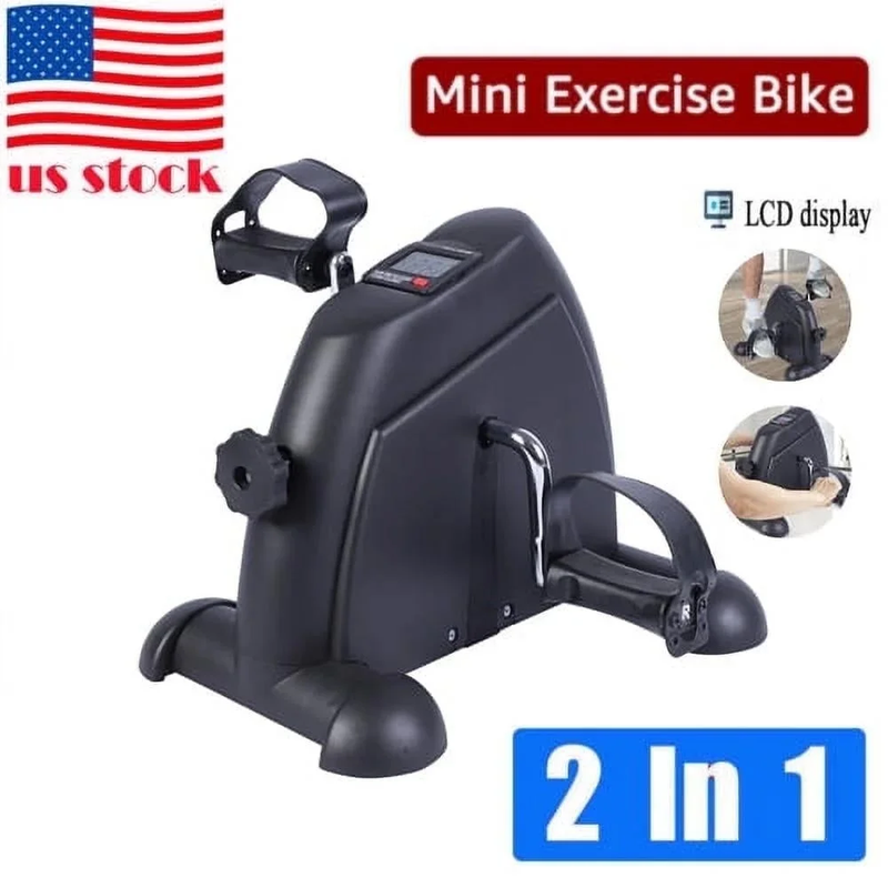 Desk Bike Pedal Exerciser, Mini Exercise Bike Stepper Indoor Exercise, Elder Bik0