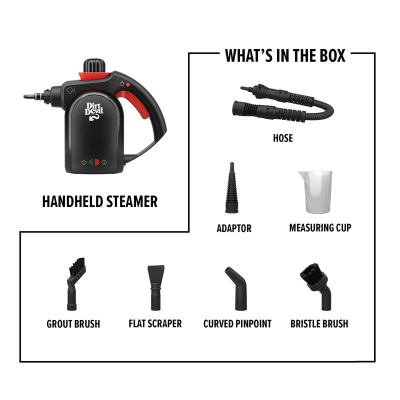 Handheld Portable Steam Cleaner for Tile, Grout, Windows, Bathrooms, Kitchens, A1