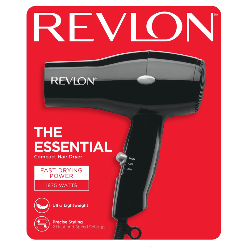 6 Pack 1875W Compact Hair Dryer Portable Blow Dryer Black5