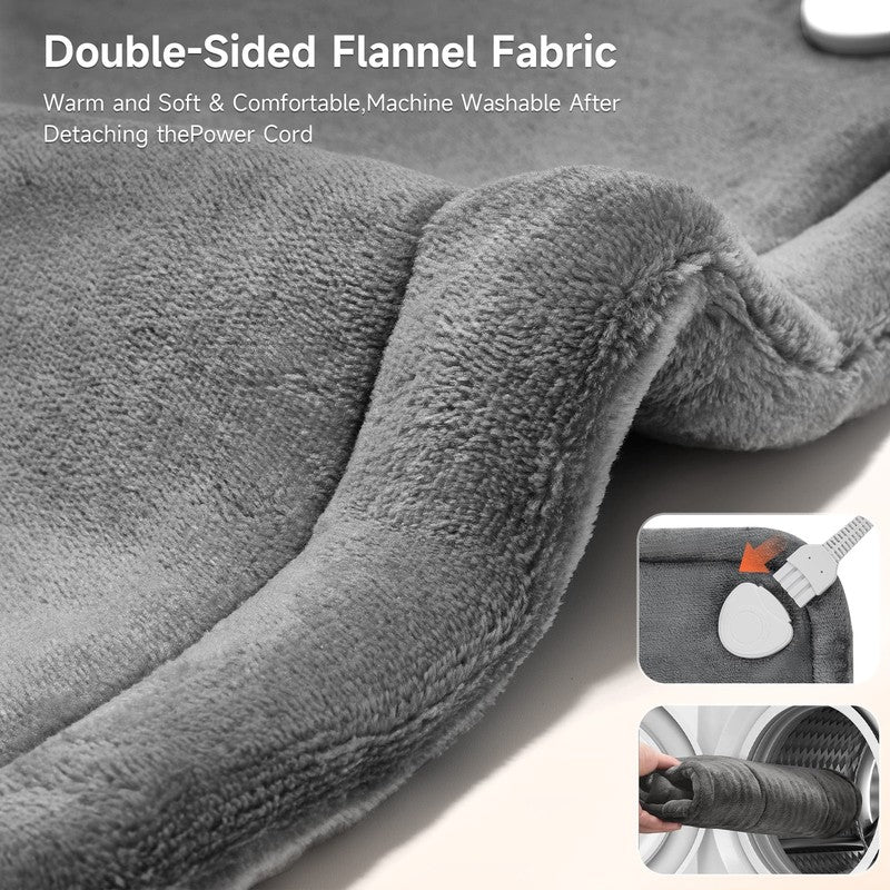 24"X33" Large Shoulder Heating Pad for Back Pain Relief, Fast-Heating, Electric2