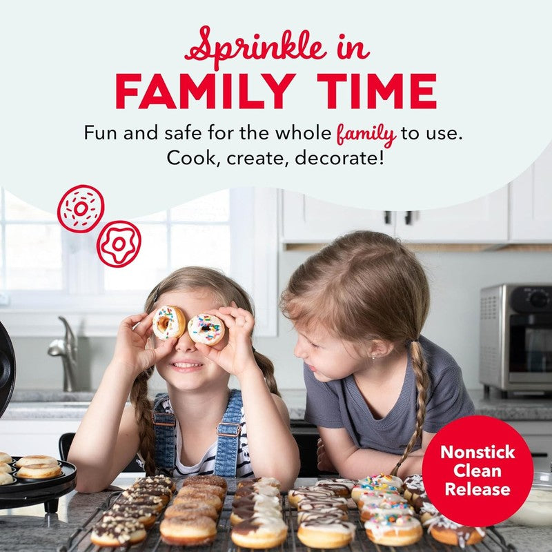 Express Mini Donut Maker   Homemade Dessert Maker   Features Double Sided, Non S2