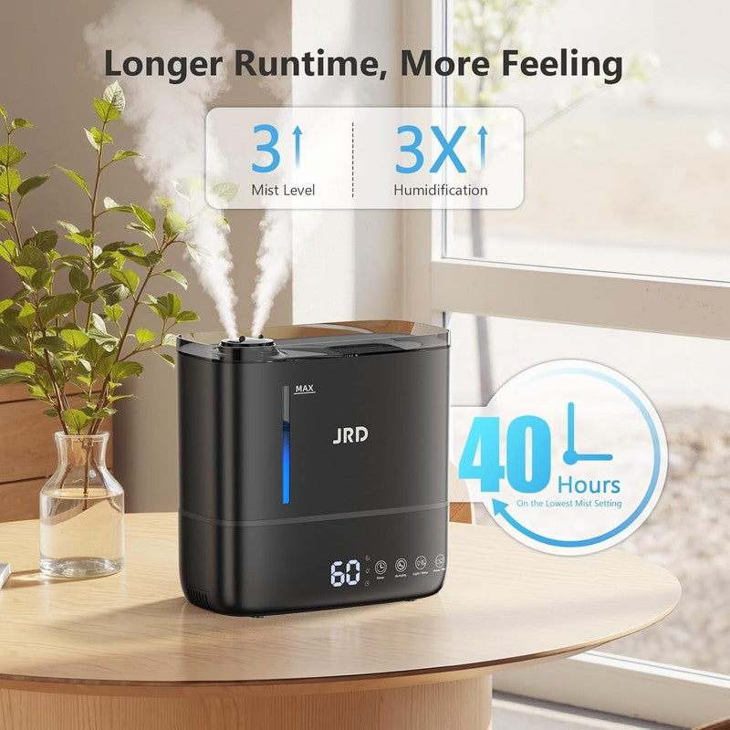 4L Cool Mist Humidifier Top Fill Bedroom 40H Essential Oil Diffuser White1