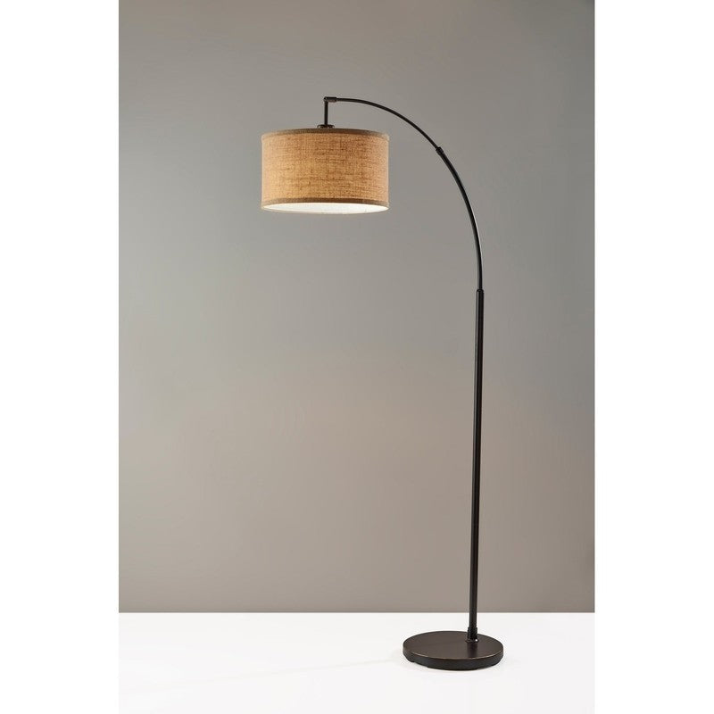 Ylserod Vintage Arc Floor Lamp in Antique Bronze Finish1