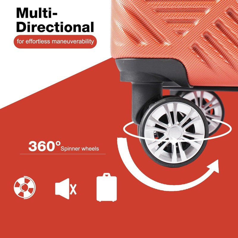 Luggage Sets 2 Piece Suitcase Set (14/20/)Hardside Suitcase with Spinner Wheels 5