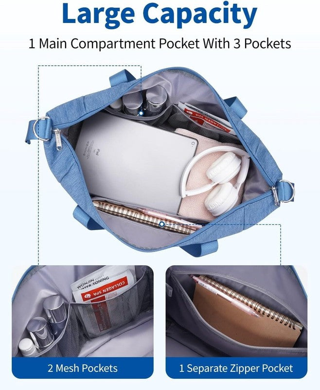 Travel Duffel Bag for Spirit Airlines Personal Item Bag 18X14X8 Underseat Carry 3
