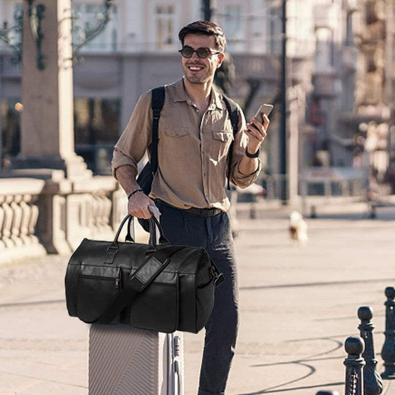 2in1 Garment Duffle Bag Hanging Suit Travel Carry On Business Men Women6