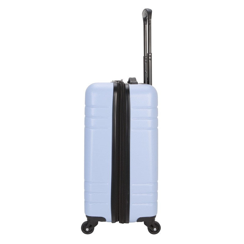 3Pc Hardside Luggage Set 360 Spinner Wheels Carry On Packing Cubes Blue Water9