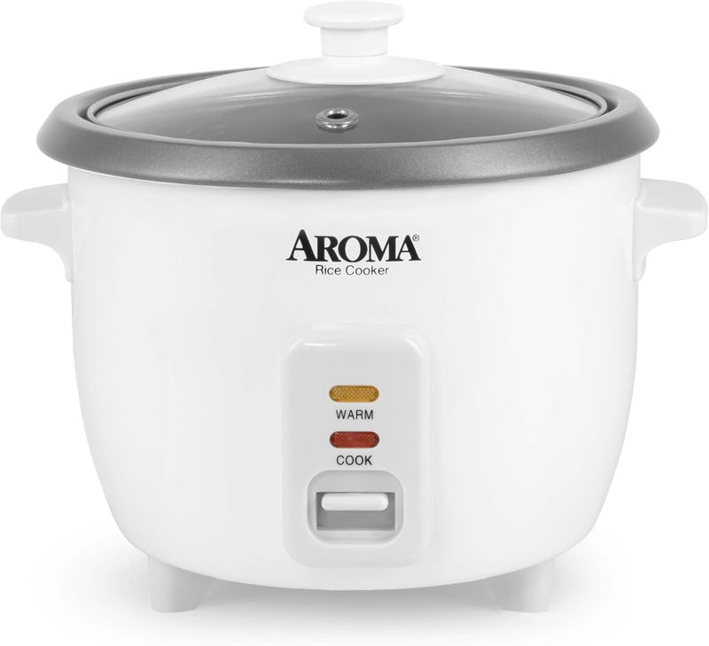   Rice Cooker, 3 Cup (Uncooked) / 6 Cup (Cooked), Small Rice Cooker, Oatmeal Coo8