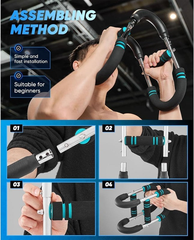 Twister Arm Trainer, 40-100Lb Adjustable Chest Workout Equipment, Arm Trainer, T5