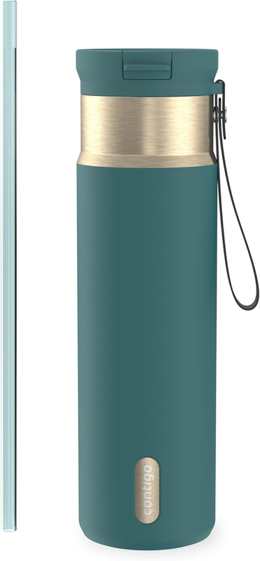 Snapseal 24oz Stainless Steel Vacuum Insulated Lid Straw BPA Free Carry Strap9