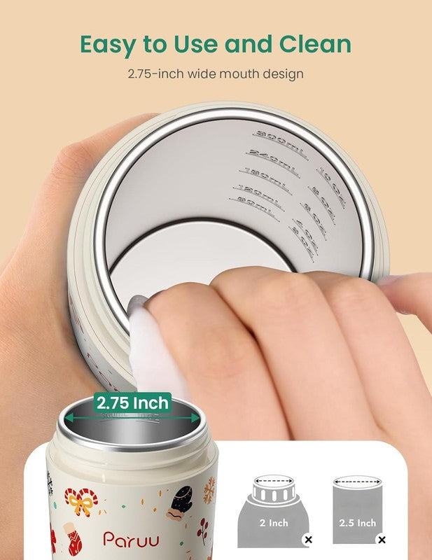 Portable Baby Bottle Warmer Fast Heat 7 Temp 12oz Travel Beige2