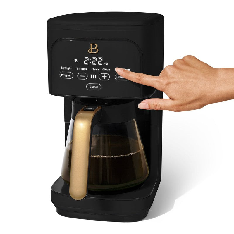 12 Cup Programmable Coffee Maker, Black Sesame by Drew Barrymore8