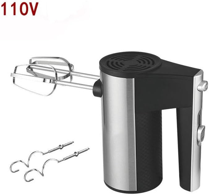 800W Electric Hand Mixer Kitchen Handheld Mixer 5 Speed Powerful with Turbo for 2
