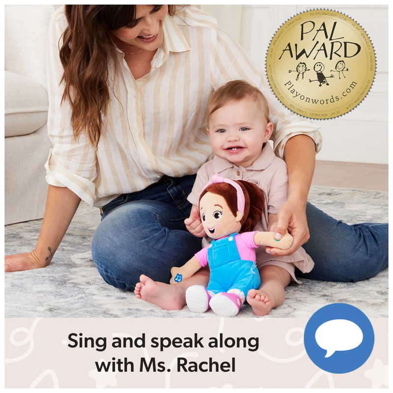 Official Speak & Sing 16" Plush Doll for Kids Ages 6 Months to 3+3