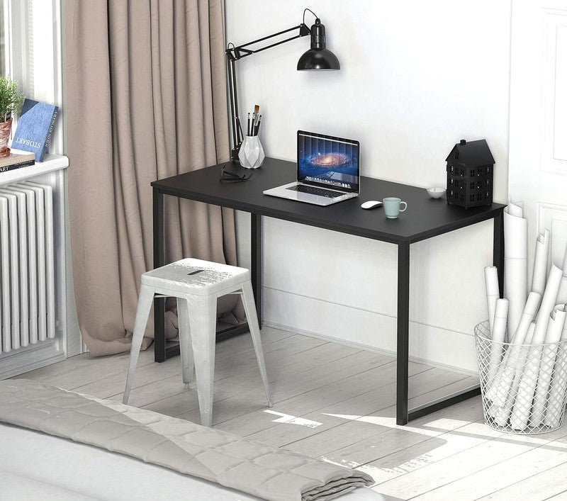 Stylish 40-Inch Black Home Office Computer Desk for Modern Workspaces1