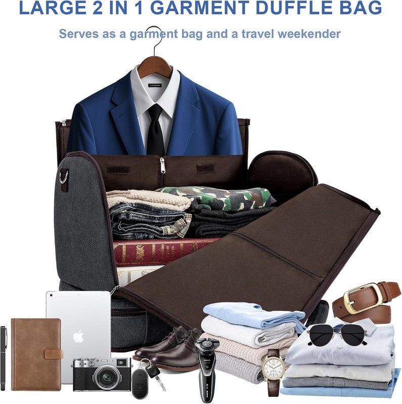 Garment Duffle Bag for Travel   Convertible Carry on Garments Duffel Bags Travel7