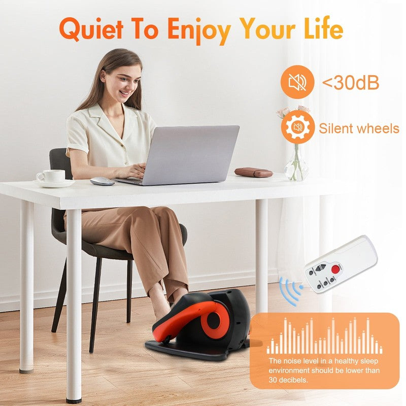 Under Desk Elliptical for Seniors - Remote Control, 12 Speed Exerciser7