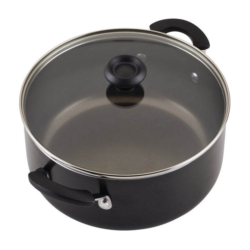 22Pc Nonstick Cookware Set Easy Clean Dishwasher Safe Black10