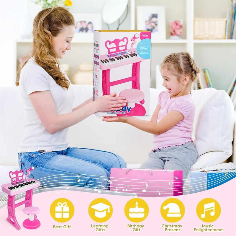 37-Key Kids Keyboard Piano – Musical Toy for Toddlers & Children Ages 3–8 Gift7