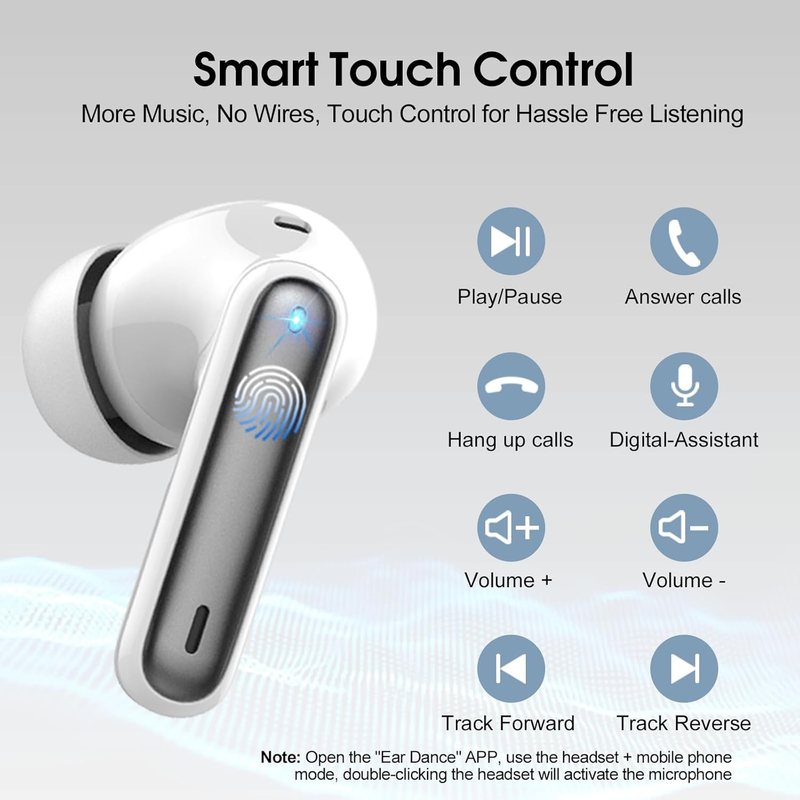 AI Translator Earbuds 164 Languages Bluetooth 5.3 Iron Gray No Sub8