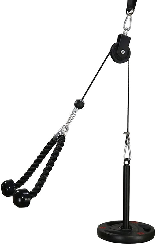 LAT Pull down and Lift Weight Pulley System Cable Machine Pulley Attachment for 8