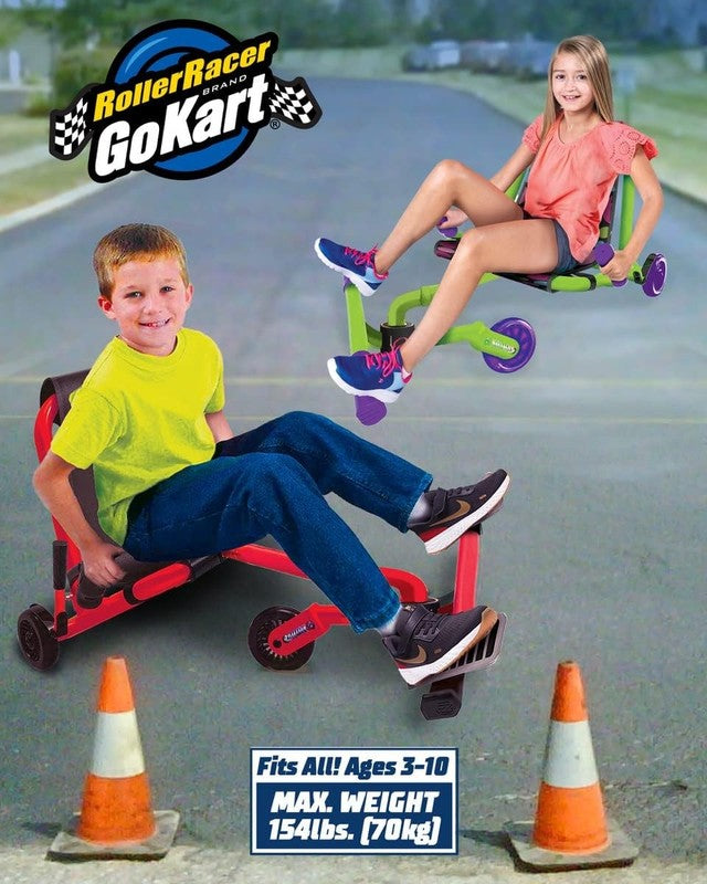 Kids Wiggle Go Kart Swing Side to Side Ride On Indoor Outdoor5