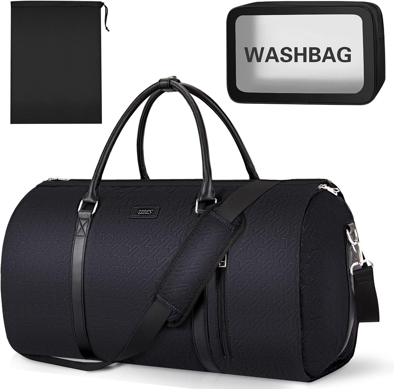2in1 Garment Duffle Bag 3Pc Set Hanging Suit Travel Carry On0