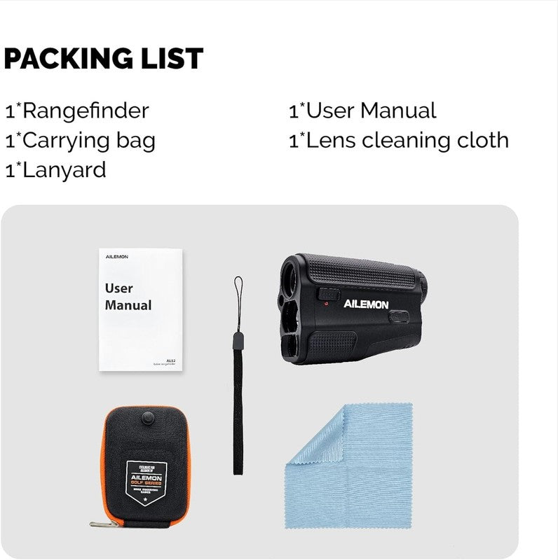 Golf Rangefinder 900Y Laser Distance Slope Compensation Device5
