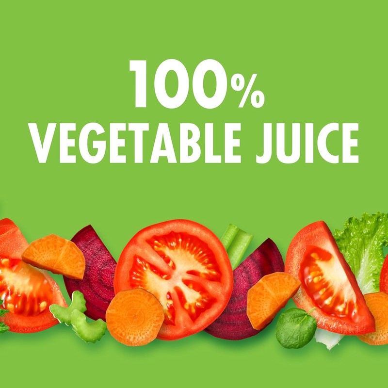 Spicy Hot 100% Vegetable Juice, 11.5 Fl Oz Can (24 Pack)4