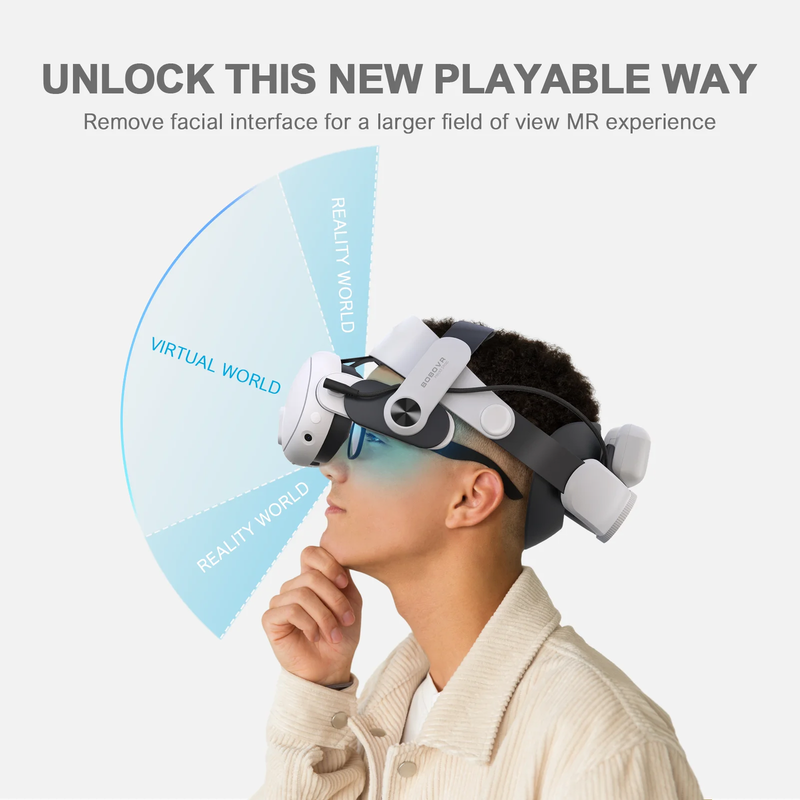 M3 Pro Battery Head Strap Compatible with Meta Quest 3 and Quest 3S VR Headset10
