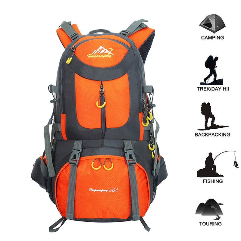 Hiking Backpack, Men Women Camping Backpack, Water Resistant Lightweight Outdoor3
