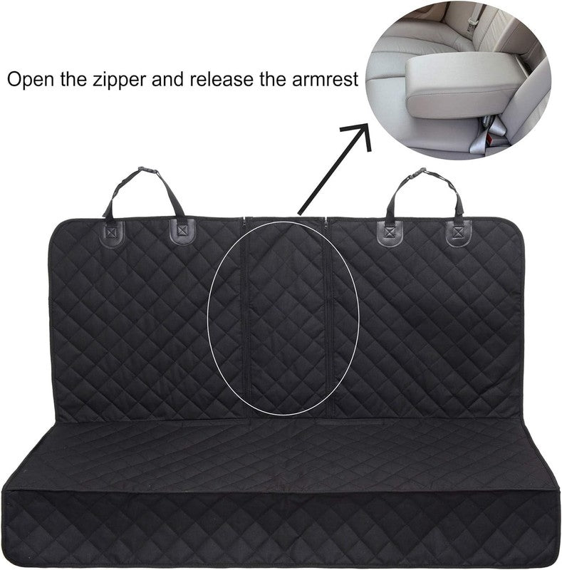 Waterproof Dog Car Seat Cover Back Seat, Nonslip Scratch Proof Durable for SUV1