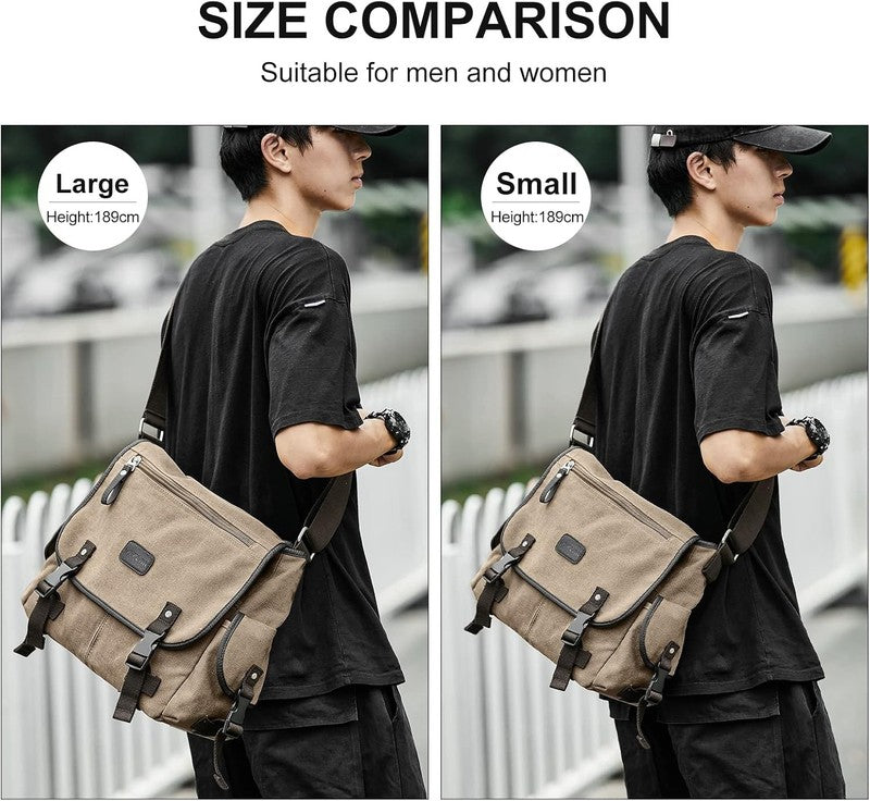 Messenger Bag Men,Waterproof Crossbody Bag,Satchel Shoulder Bag | Waterproof1