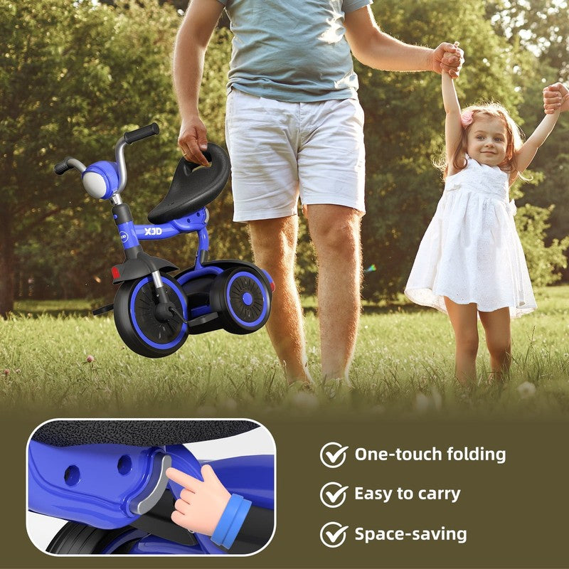 5 In 1 Toddler Bike for 1 4 Years Old Boys Girls Tricycles for Toddlers Kids Tri7