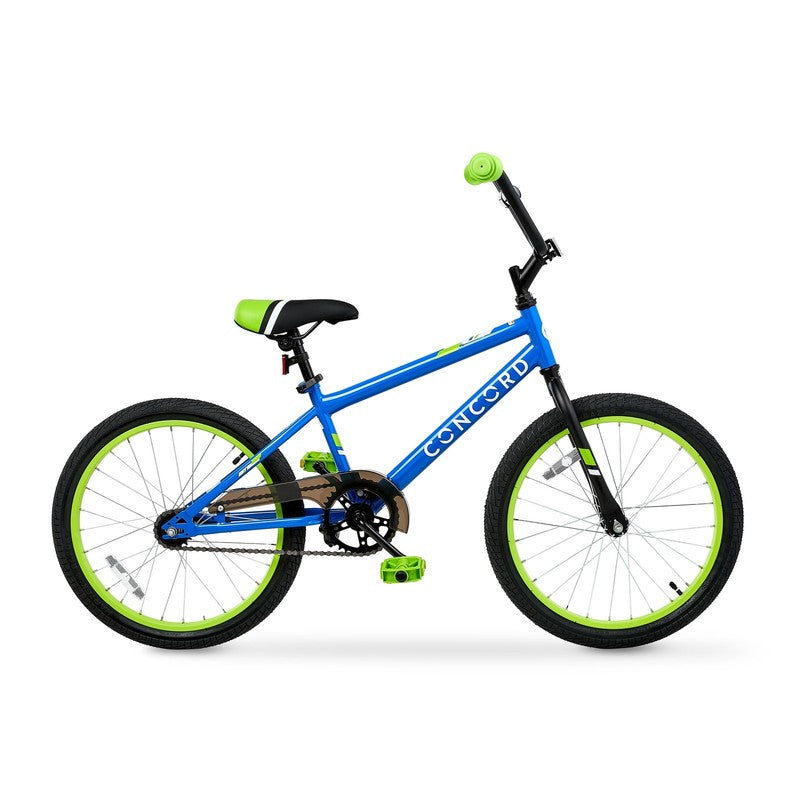 Concord 20" Kids' Bike, Blue and Green, Fits Riders 44"-56", Unisex9
