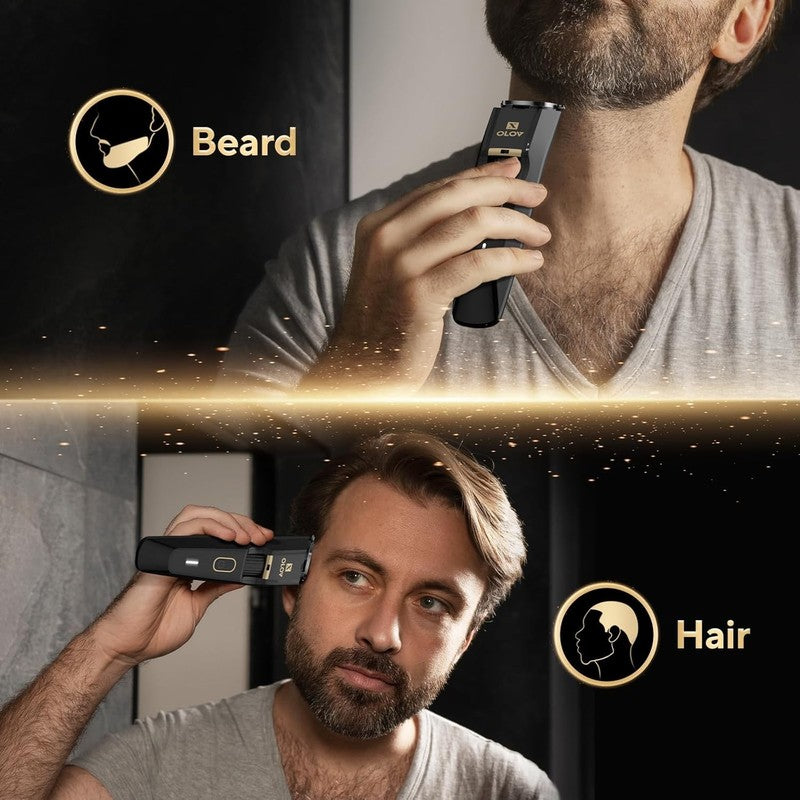 Men's Beard Trimmer - Precision Dial, 20 Length Settings, Cordless & Waterproof4