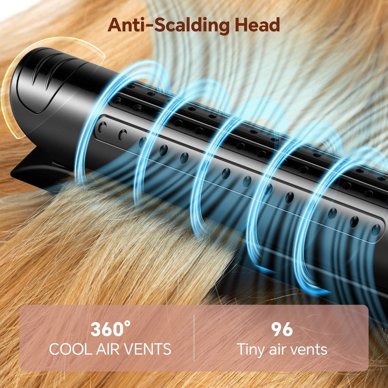 Airflow Styler Hair Straightener 1 Inch Curling Wand Cool Air Flat Iron2
